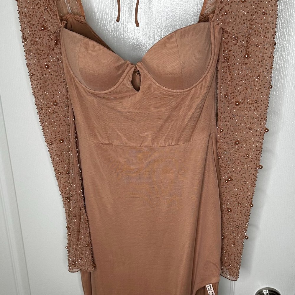 Blush Oh Polly Side Split Dress - New